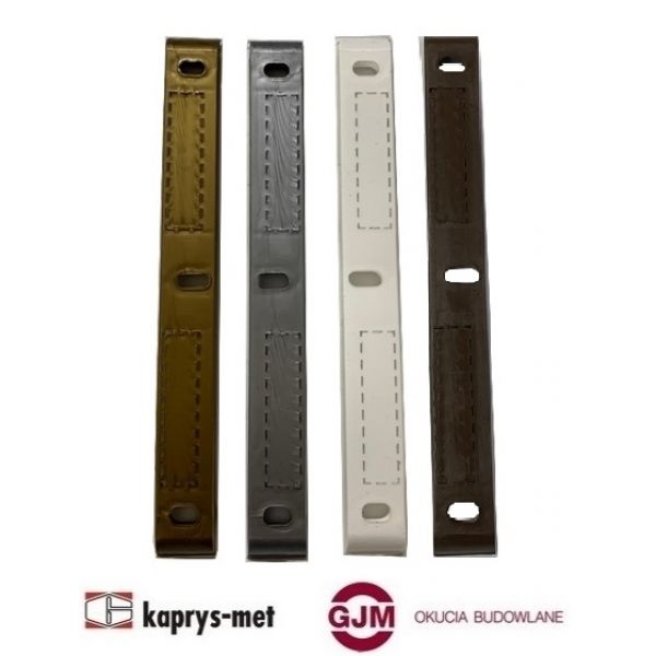 Wkładka plastikowa do zaczepu do zamka srebrny