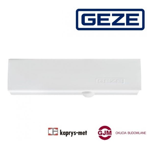 Geze TS 2000 NV samozamykacz bez ramienia biały