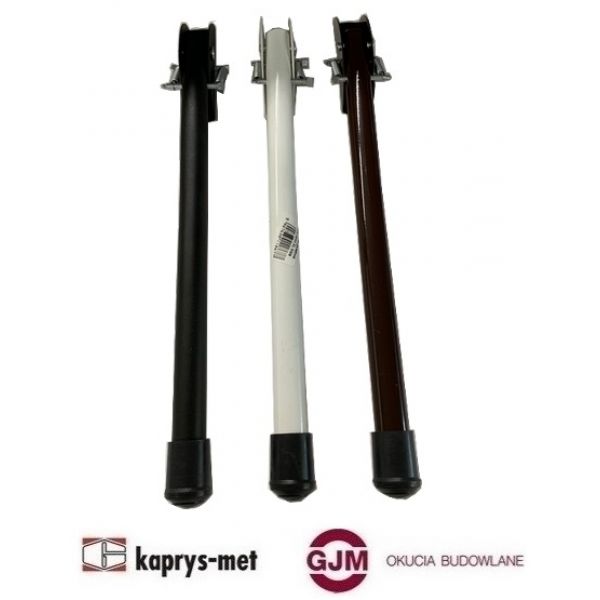 Przytrzymywacz stopka garażowa brąz ø18 270x18mm