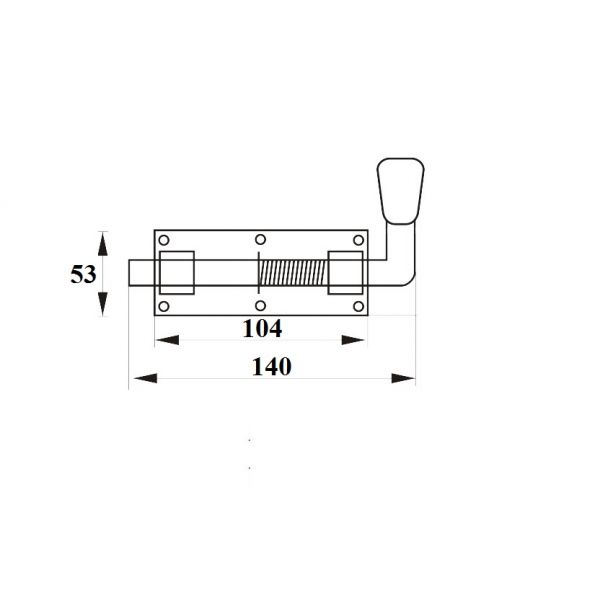 Zasuwa ze sprężyną 150
