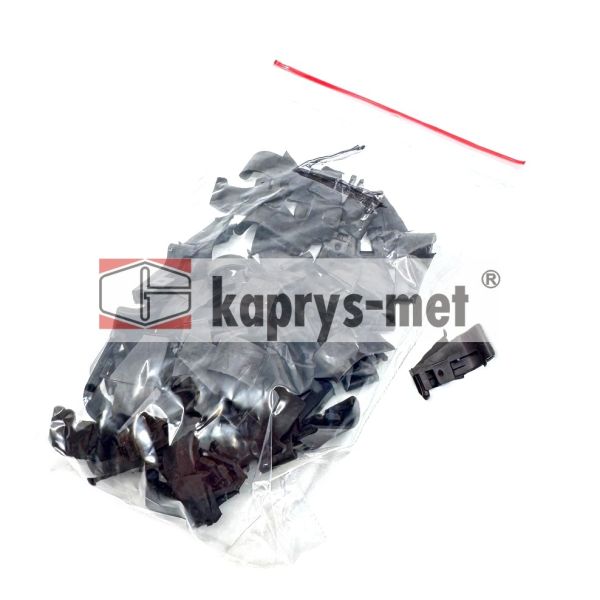 Zaślepka okapnika do listwy przyszybnej ALURON ZM 20 (brąz) (lewa)