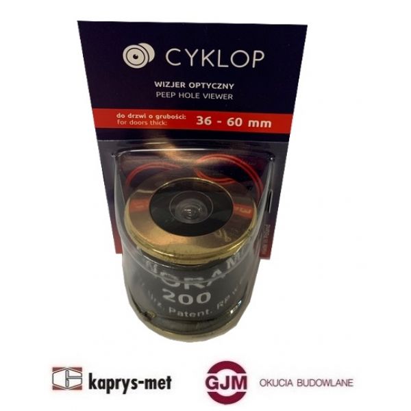 Wizjer CYKLOP PANORAMA MOSIĄDZ