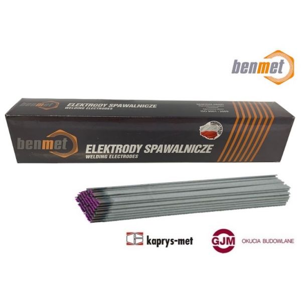 Elektroda różowa 2,5 BES 1.460 R paczka 4 kg BENMET