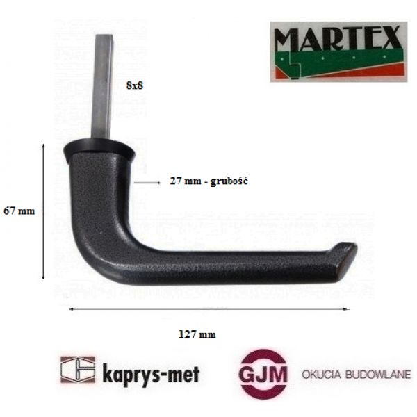 Klamka bramowa AGA Martex Bytów