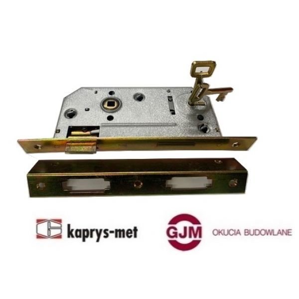 Zamek wpuszczany 90/50 na klucz prawy cynk z2k Kurowski