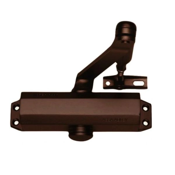 Samozamykacz DC110 z ramieniem brąz ASSA ABLOY