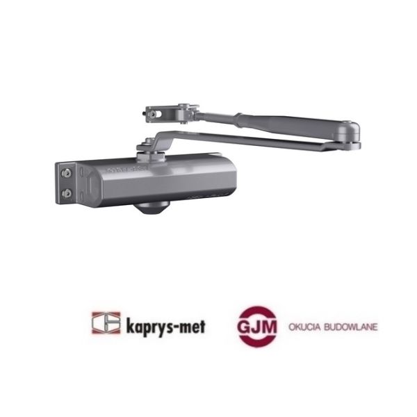 Samozamykacz DC110 z ramieniem srebrny ASSA ABLOY