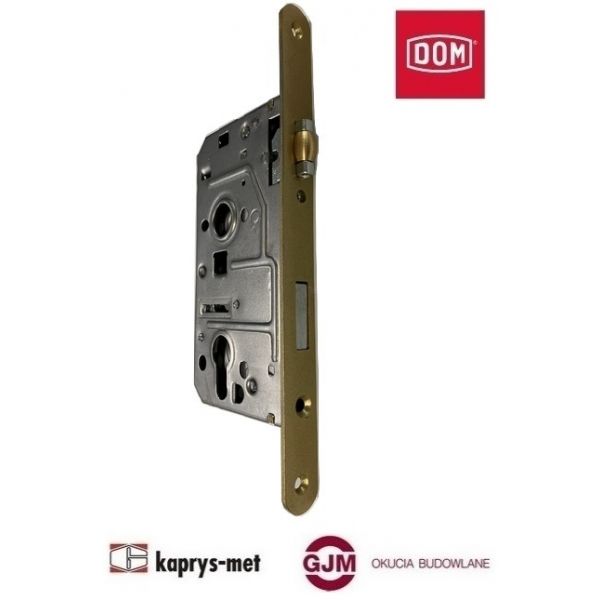 Zamek 72/55 rolka na wkładkę DOM POLSKA prawy