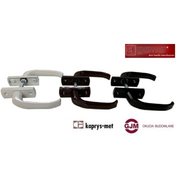 Klamka drzwiowa Diana wąska 88/30 GAMAR brąz