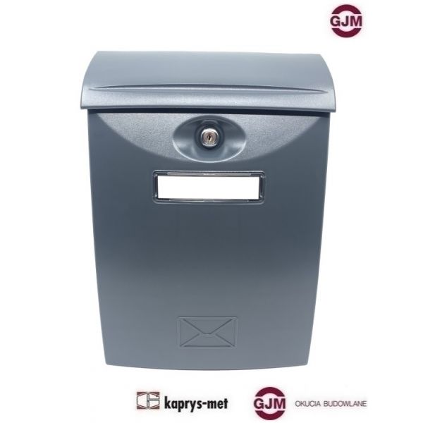 Skrzynka na listy ABS grafit GJM