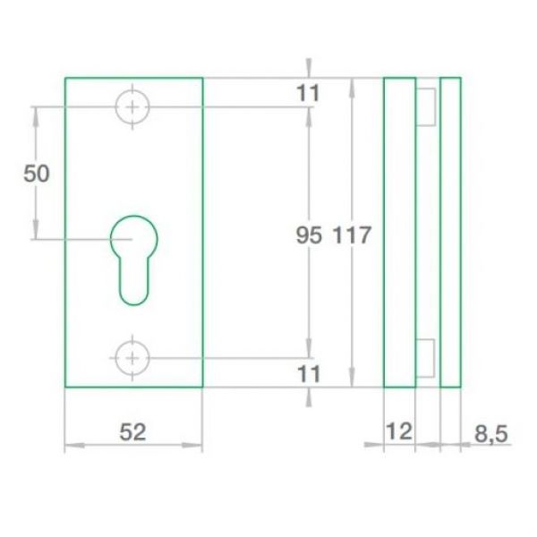 Szyld AXA ODIN bez zabez.FLEX zew.at.C kolor F4