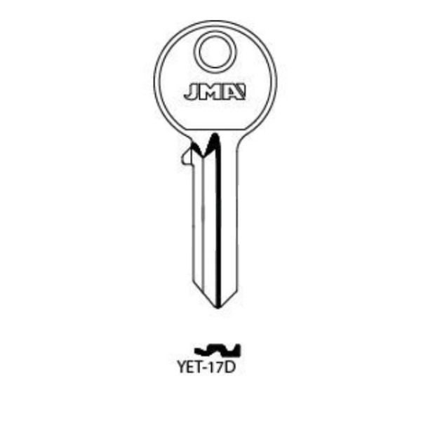 Klucz JMA (YET-17D) do wkładek YETI (główka okrągła)