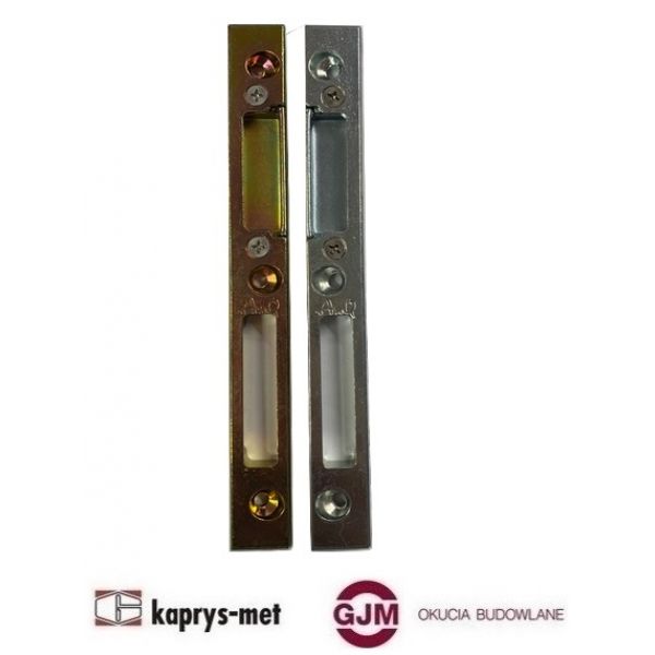 Zaczep regulowany 72 mm ocynk biały prawy