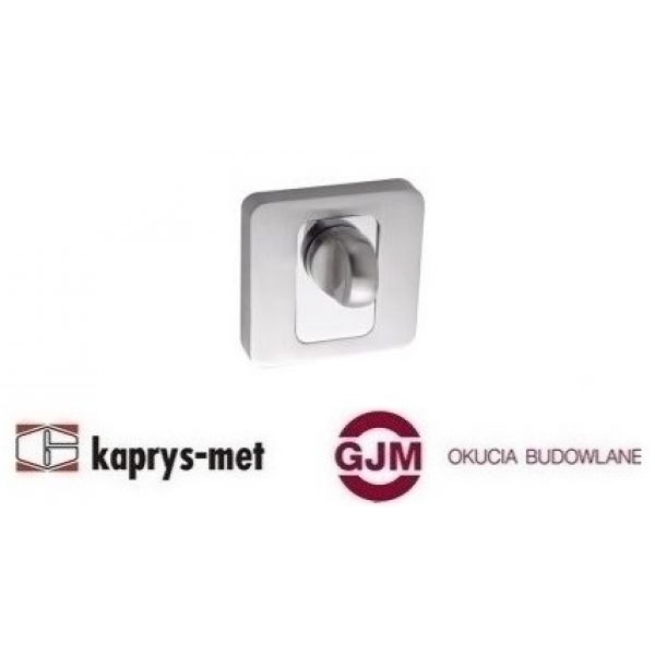 Blokada WC MADERA kwadrat satyna/chrom KUCHINOX