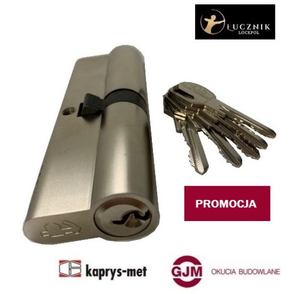 Wkładka ŁUCZNIK 30/35 nikiel satynowy ATEST C ŁUCZNIK LOCKPOL