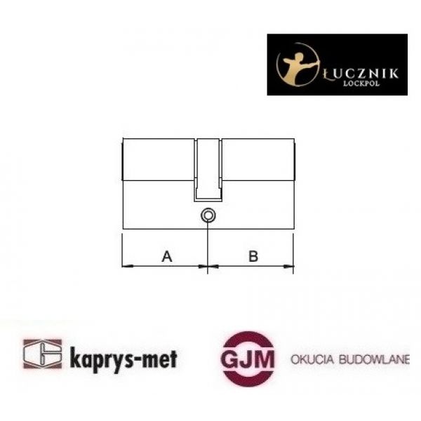 Wkładka 40/60 E5 nikiel Łucznik Lockpol