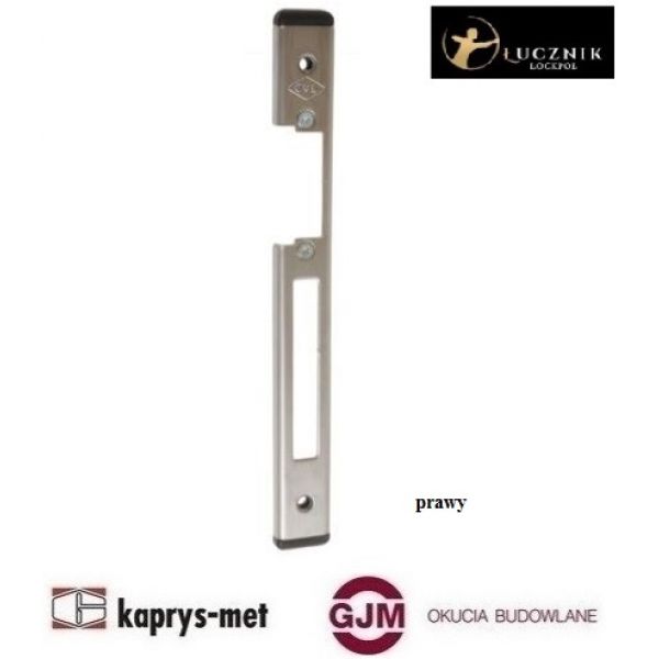 Blacha zaczepowa pod elektrozaczep CVL CE196EP/6U prawy