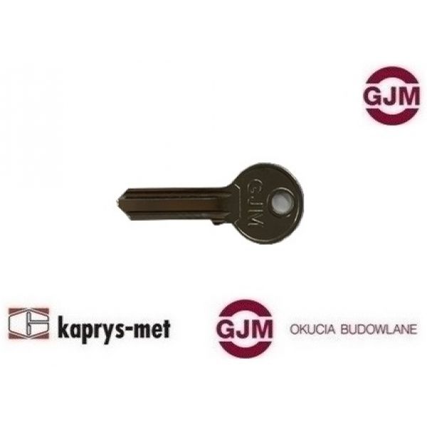 Klucz GJM surowy do kłódki 50 mm 60 mm 75 mm G czarna