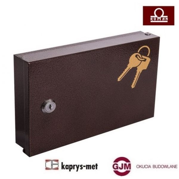 Kasetka na klucze KK-1 na 16 kpl brąz