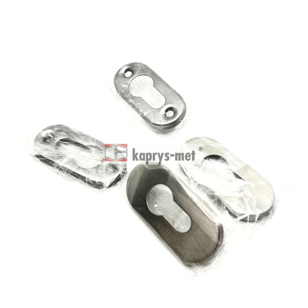 Szyld ASSA ABLOY PZ Owal (AHW66000PZ) INOX