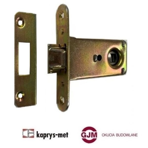 Zamek oszczędnościowy ocynk żółty