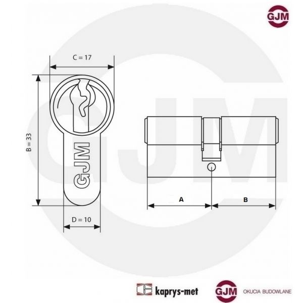 Wkładka 30/50 GJM WZ nikiel