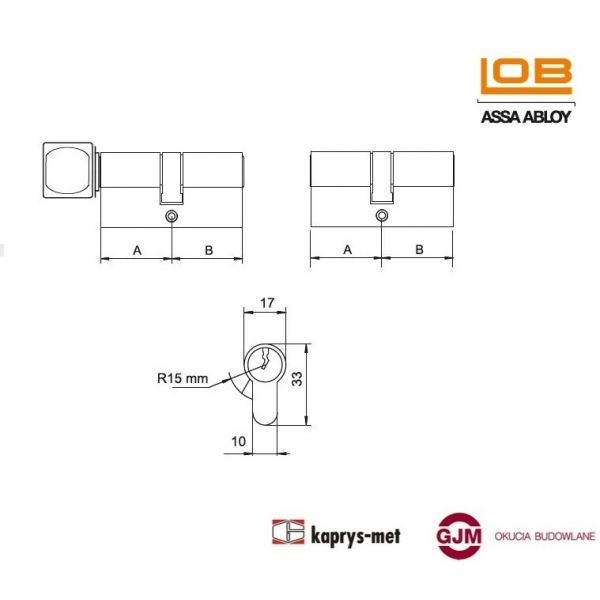 Wkładka Hektor 40/50 nikiel LOB atestowana