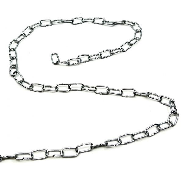 Łańcuch cienki z drutu 1 mb galwanizwany 50szt ø 1,4 mm