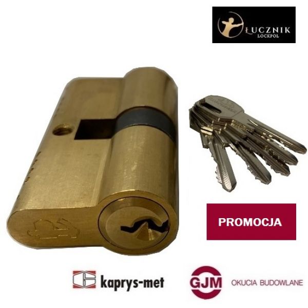 Wkładka ŁUCZNIK 30/35 mosiądz ATEST C ŁUCZNIK LOCKPOL