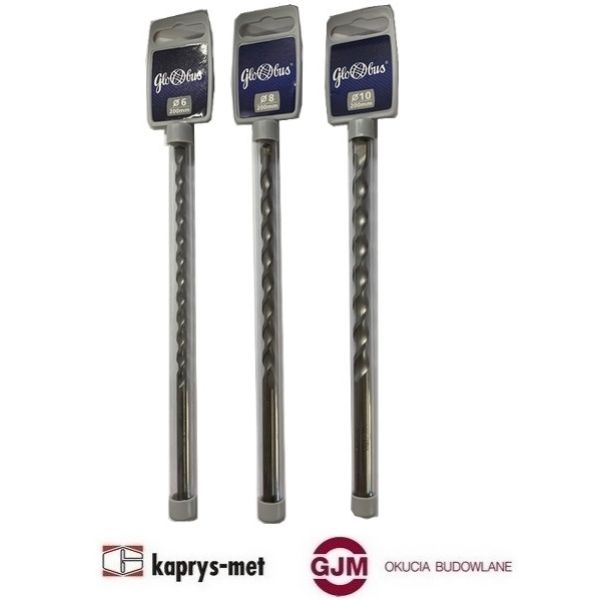 Wiertło do betonu ø 8 x 200 mm Globus Wapienica