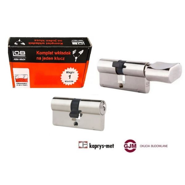 Komplet HEKTOR WPH-DUO 2-wkładek 30/35 + G30/35 nikiel klasa B