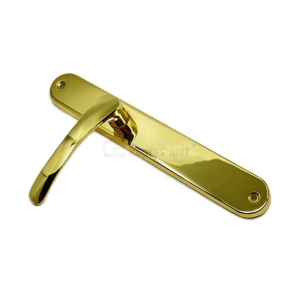 Klamka drzwiowa biszkopt classic bez otworu mosiądz SCHAFFNER