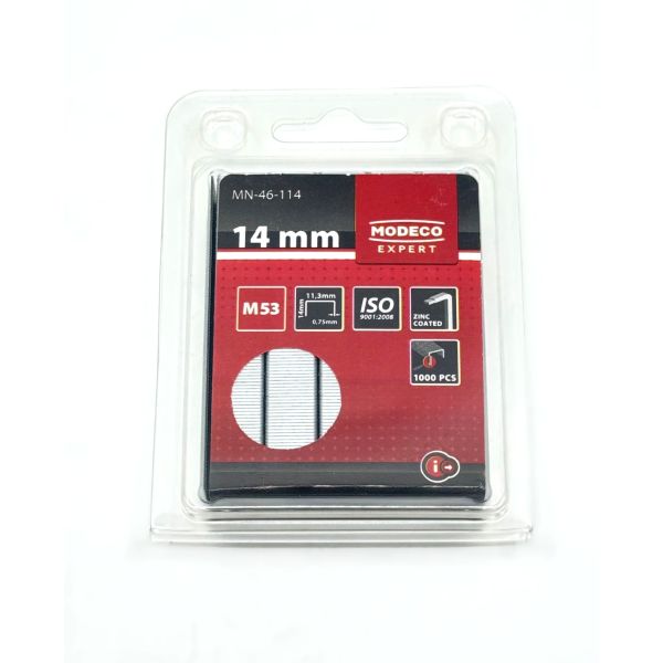 Zszywki tapicerskie 14mm MODECO