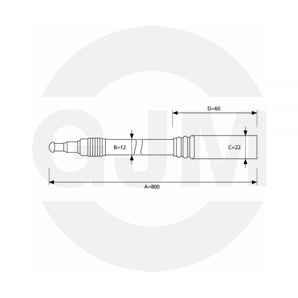 Linka rowerowa GJM 12x800