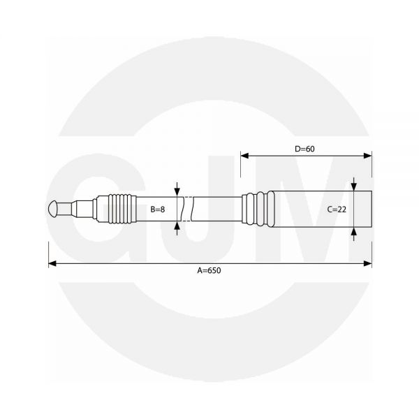 Linka rowerowa GJM 8x650