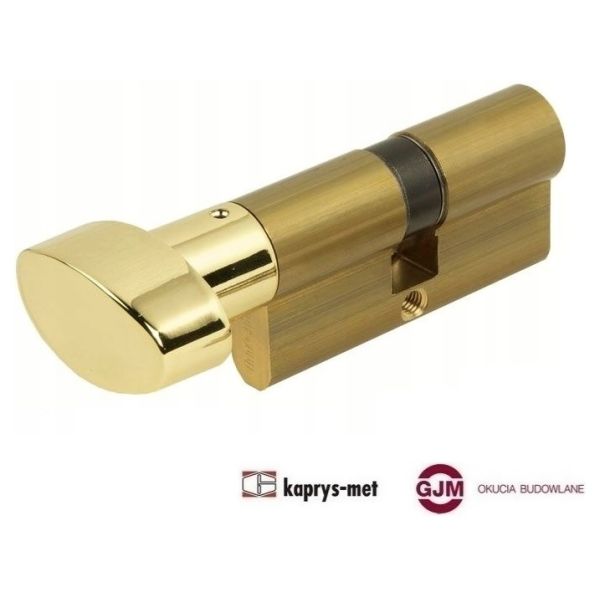 Wkładka 35G/45 MCM z gałką mosiądz klasa B