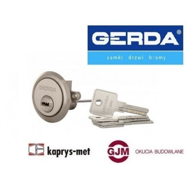 Wkładka GERDA RIM H PLUS nikiel satyna