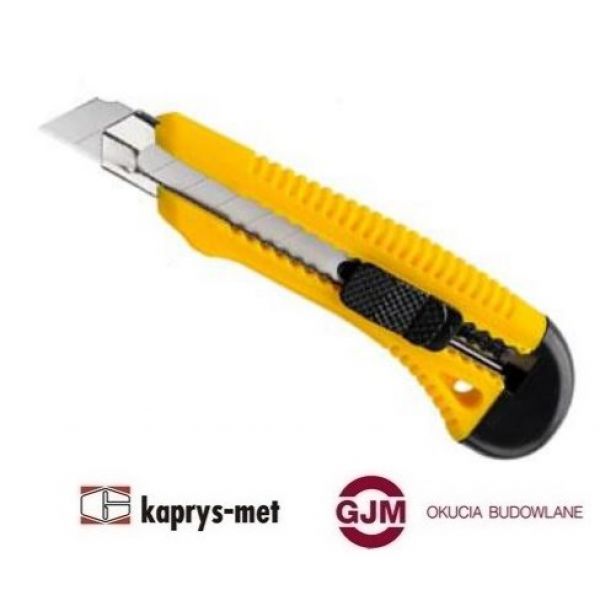 Nóż z ostrzem łamanym 18 mm