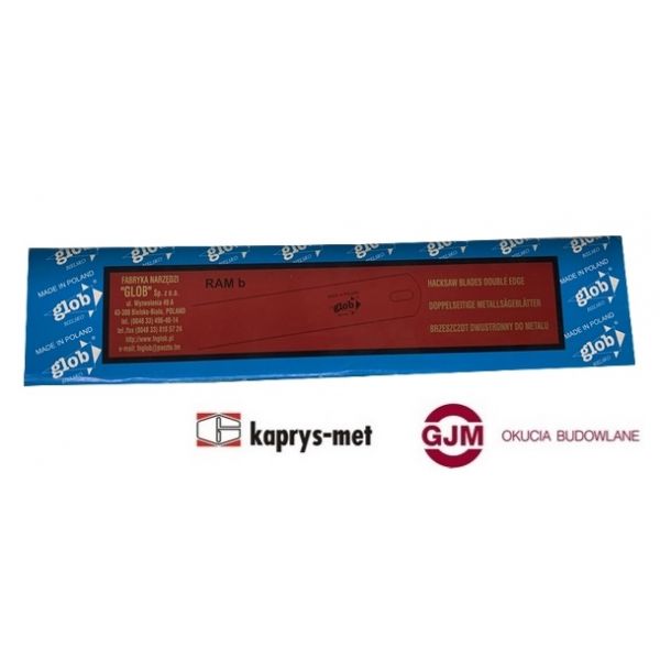 Brzeszczot do metalu RAM b GLOB dwustronny 72szt