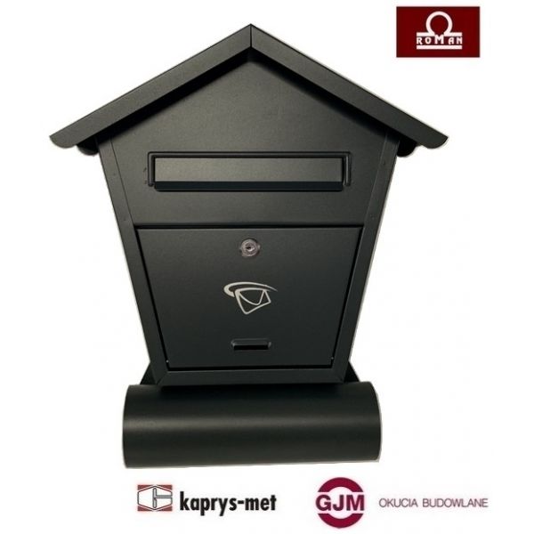 Skrzynka na listy wewnątrzlokalowa SDT-3 SZABLO brąz