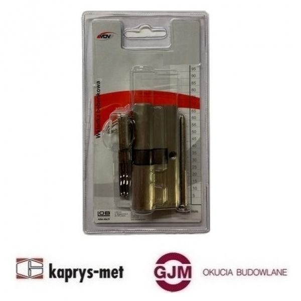 Wkładka bębenkowa 30/40 nikiel VDV