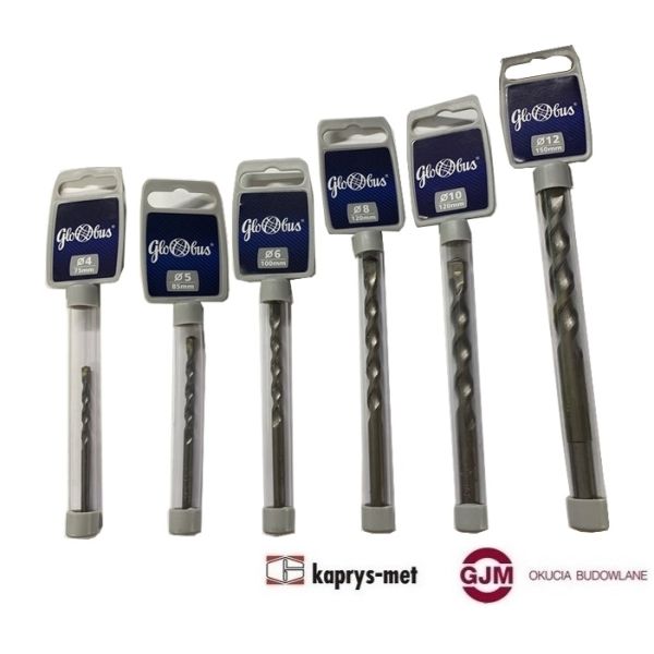 Wiertło do betonu ø 12 x 150 mm Globus Wapienica