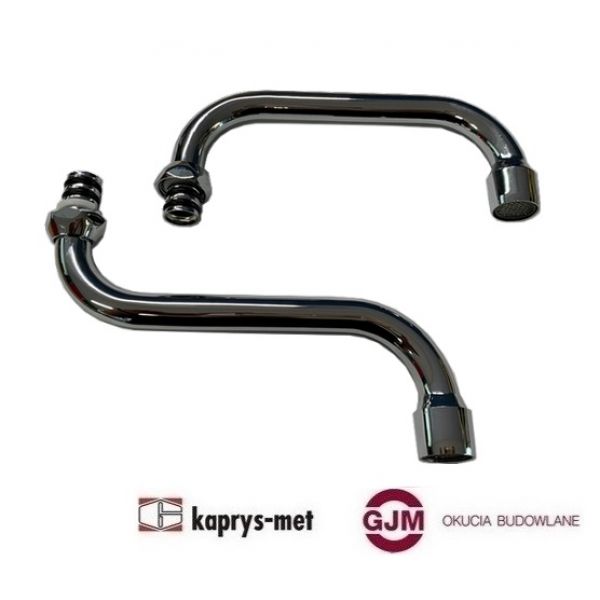 Wylewka do baterii dwuuchwytowej 1/2