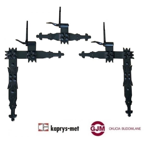 Zawias kuty wejściowy 3-części