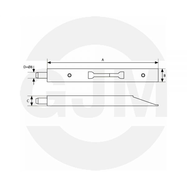 Zasuwa GJM czołowa 200