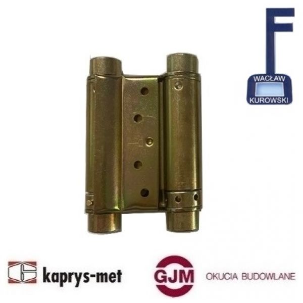 Zawias wahadłowy 75 cynkowany prosty KUROWSKI